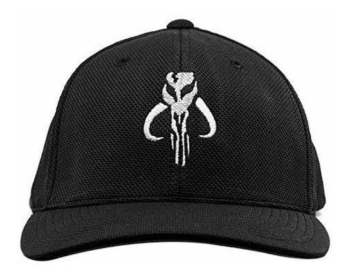 Sw Mandalorian Skull Flexfit - Gorro De Malla De Piqué Para 