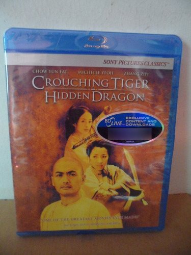 Crouching Tiger Hidden Dragon Import Blu Ray Ang Lee