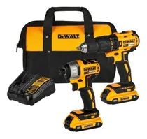 Comprar Combinación de taladros Imp DCK276D2-B3, Paraf Dcf7871 y bolsa bivolt amarilla Dewalt