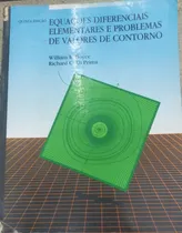 Comprar Equações Diferenciais Elementares E Problemas De Valores De Contorno De William E. Boyce Pela Guanabara Koogan (1994)