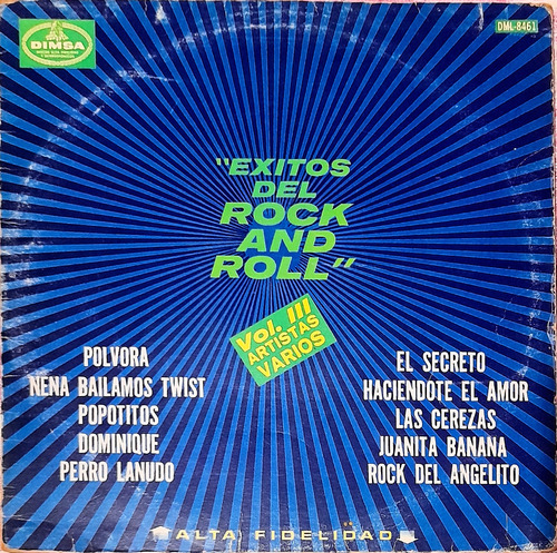 Exitos Del Rock And Roll Disco De Vinilo 1968 Vol. 3