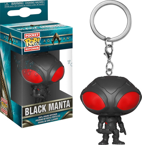 Llavero Funko Pop Aquaman Movie Black Manta