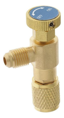 . Adaptador De Seguridad R22 + Válvula De Bola R410