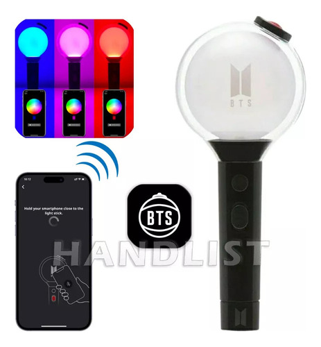 Lámpara Original K-pop Weverse Para Regalo De Army Bomb V4/