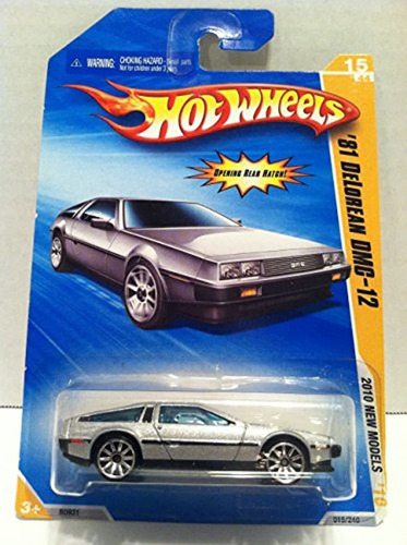 Hot Wheels 2010 New Models 1981 Delorean Dmc-12 Silver 1:64