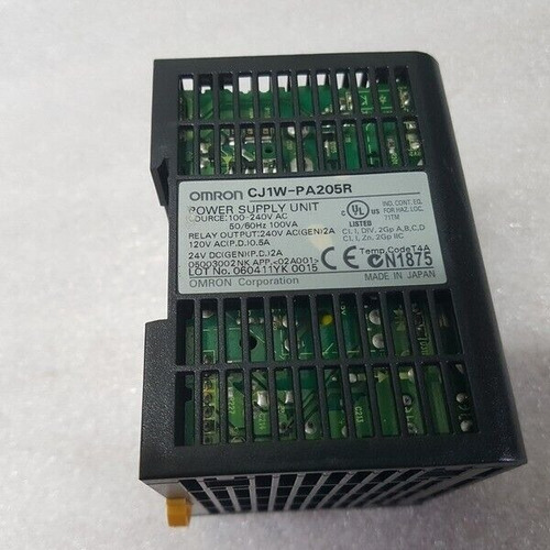 Módulo Alimentação Para Clp 100~240v Cj1w-pa205r / (Usado)