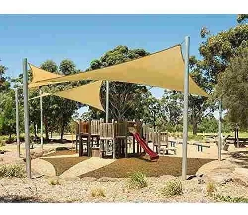 Toldo vela rectangular de 2x3m