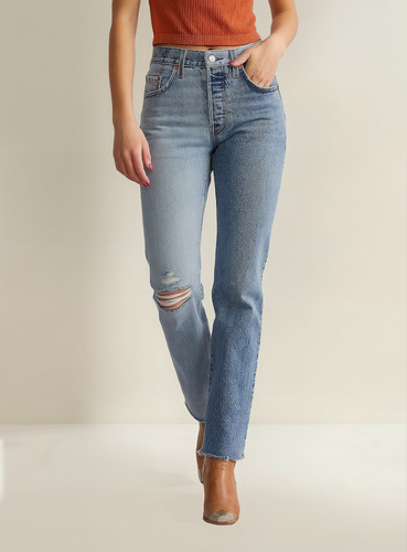 Pantalon Para Dama Levis 501 Original Jeans Mujer A53130000