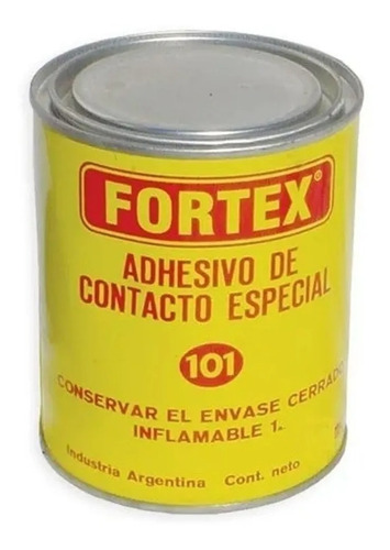 Cemento De Contacto Fortex 101 X 1 Litro Zona Norte
