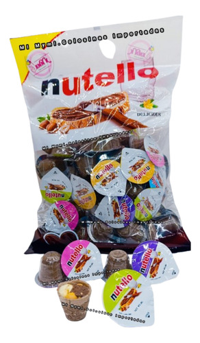 Golosina Nutella + Galletitas X 60u Importadas,cumpleaños