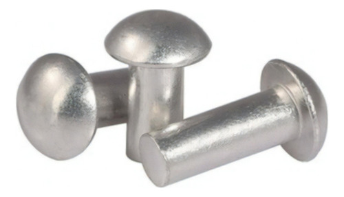 Rebite Maciço Cabeça Redonda 3/16 X 3/8 Alumínio 1 Kg