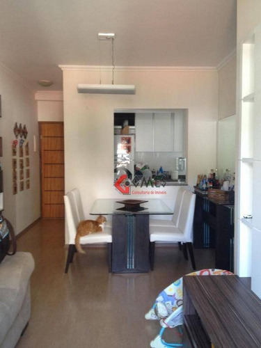 Apartamento Com 3 Dormitórios À Venda, 78 M² Por R$ 425.000,00 - Vila Dusi - São Bernardo Do Campo/sp - Ap2637