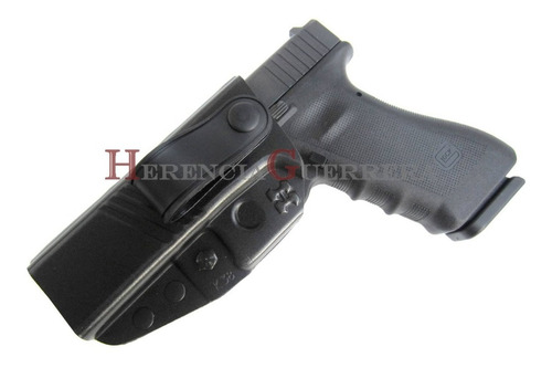 Imagen 1 de 7 de Pistolera Houston Interna Zurda Glock 17/19/22 K38intz