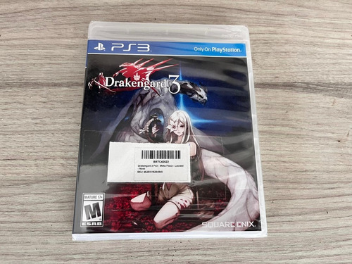 Drakengard 3 Ps3 Original Lacrado Square Enix Nier
