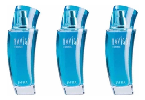 Jafra Navigo Homme 100 Mil. Set Con 3 Originales Enviogratis