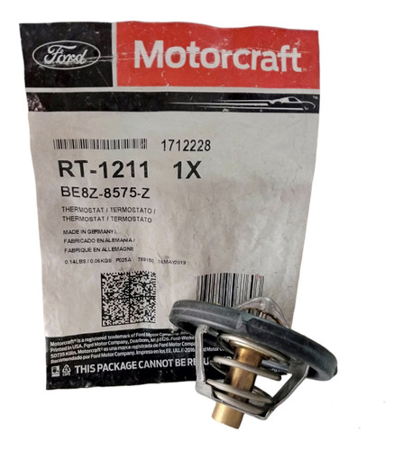 Termostato Ford Fiesta Titanium 2014 A 2019 Original Rt1211