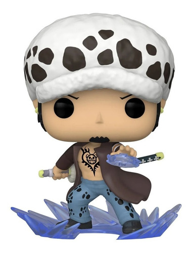 Imagen 2 de 2 de One Piece Trafalgar Law Room Attack Funko Pop! Aaa Exclusive