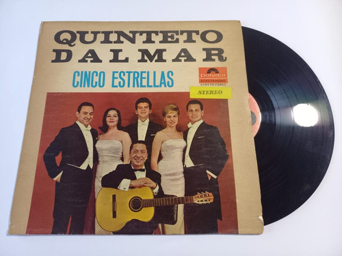 Disco Lp Quinteto Dalmar / Cinco Estrellas 