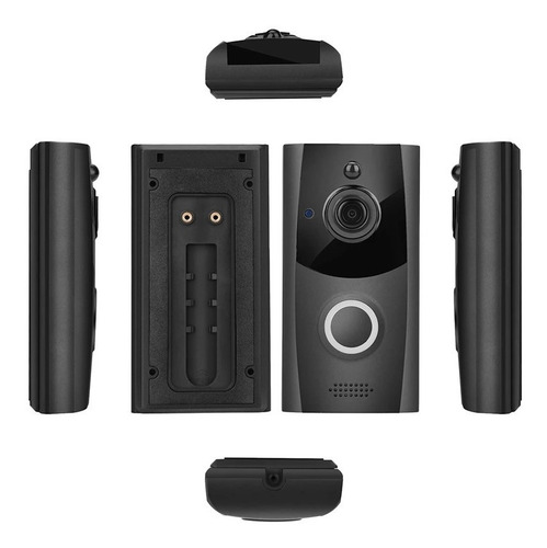 Imagen 7 de 8 de Portero Visor Timbre Inalambrico Wifi Camara Hd720 Exterior