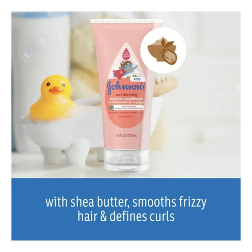 Crema Para Peinar Leave In Johnson´s Curl Defining