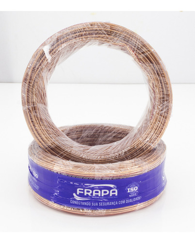 Fio Cabo Paralelo Cristal Automotivo Bicolor 2x0,30mm 50mts