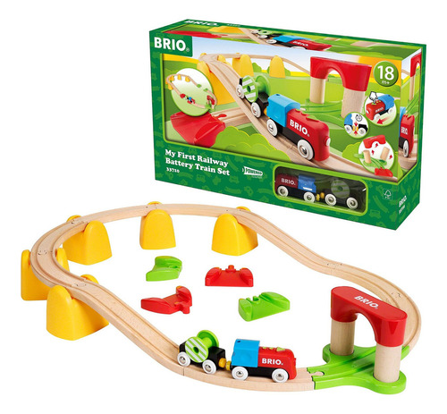 Tren De Juguete Brio World 33710 - My First Railway -  D Tjg