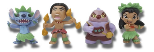 12 Figuritas De Lilo & Stitch Figuras Set Completo