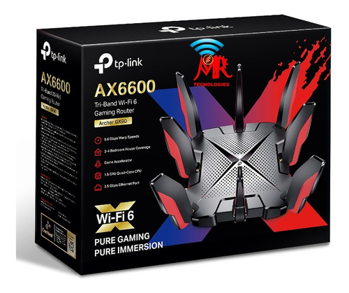 Archer Gx90 Router Wi-fi 6 Tri-banda Ax6600 Para Juegos