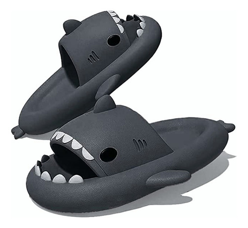 Sandalias Super Cómodas Cute Shark Antideslizan Para Mujer