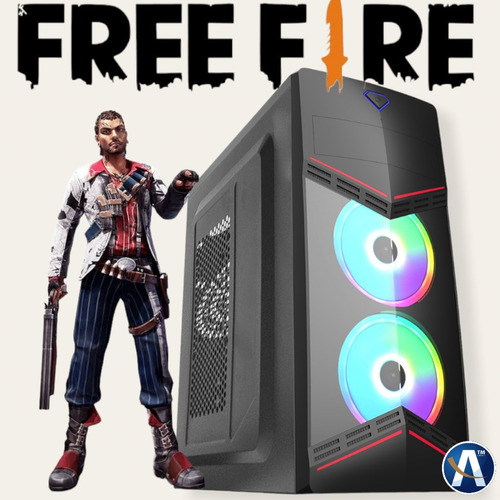 Pc Cpu Gamer 4ª Geração Para Free Fire Ssd + Wifi Novo C/nf