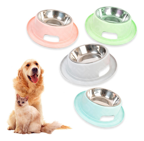 Bowl Comedero Para Mascotas Anti Hormigas Anti Deslizante