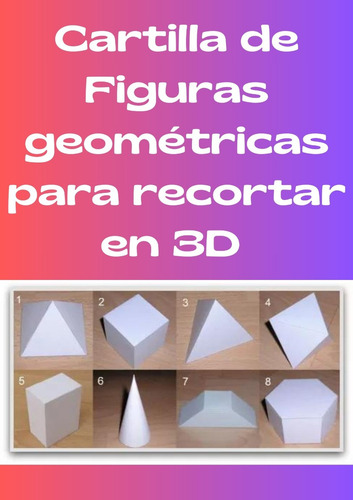 Cartillas Escolares Abc Figuras Geométricas Para Recortar 3d