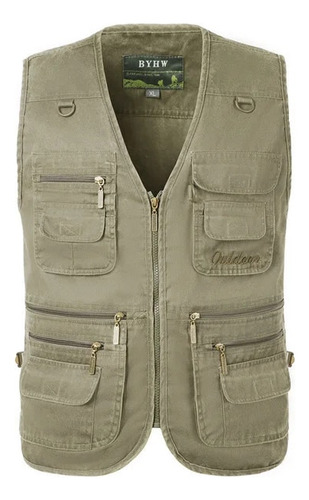 Chaleco De Mezclilla Para Hombre Viejo, De Algodón, Talla Su