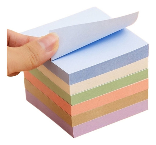 Bloc De Notas Adhesivas De Colores De 100 Hojas Posits