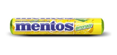 Dulces Masticables Mentos Limonada Tubo X14 Uds