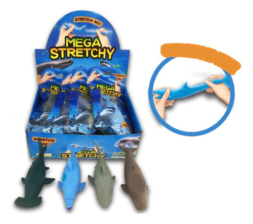 Squishy Squeeze Animal Marino Oceano Estirable Fidget Toy Color Colores