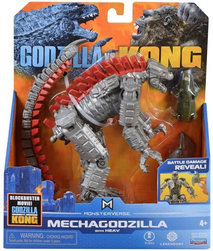 Godzilla Vs Kong Mechagodzilla 15 Cms Monsterverse Original