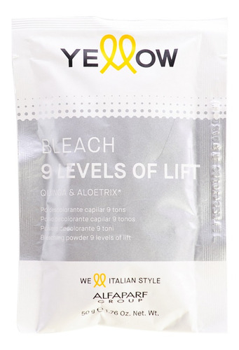 Yellow New Color Bleaching Powder Polvo Decolorante 50grs