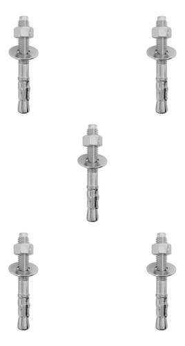 Chumbador Parabolt 1/4 X 2.1/4'' 25,0001 5 Unidades - Nord