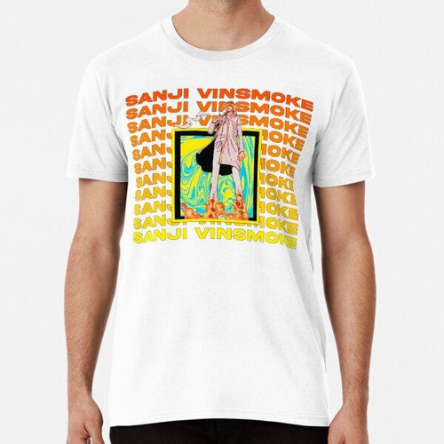 Remera Sanji Vinsmoke One Piece Algodon Premium