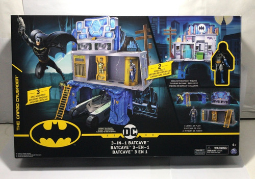 Dc Comics Baticueva Batman Luz Fig Y Acc 67820 Srj | Envío gratis