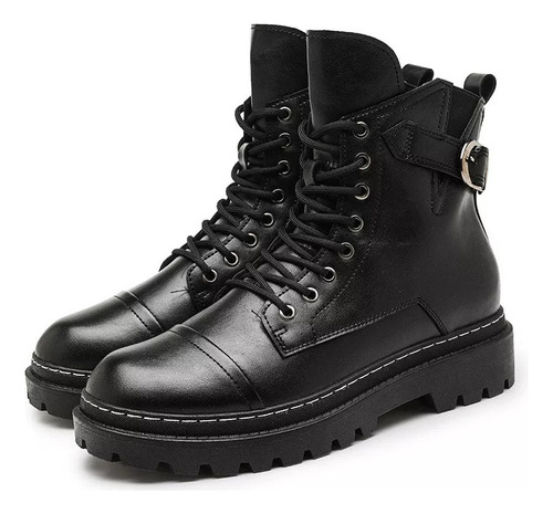 Botas Tacticas Hombre Botas Moto Cuero Botas Martin J