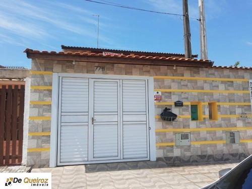 Imagem 1 de 24 de Sobrado Em Mongaguá, Bairro Itaóca, Geminada, Lado Praia , 3 Dormitórios Sendo 2 Suítes, Sala, Cozinha, Banheiro, , Churrasqueira, Garagem, Terraço, - 6294 - 69557877