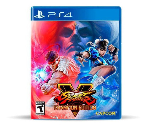 Street Fighter V Champion Edition Ps4 Físico, Macrotec