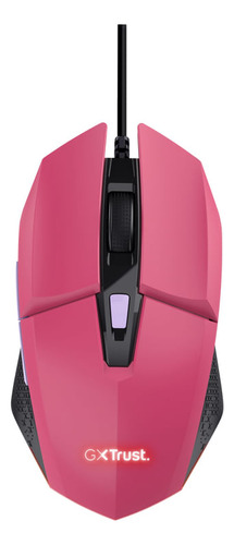 Mouse Trust Gxt 109 Felox Gamer Alambrico Rosado