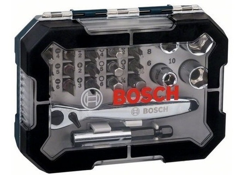 Set Kit 26u Puntas Para Atornillar Bosch Con Llave Crique