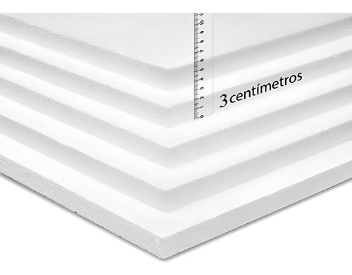 Placas Unicel Prensado Techo Pared 4 Piezas 60x3x120cm