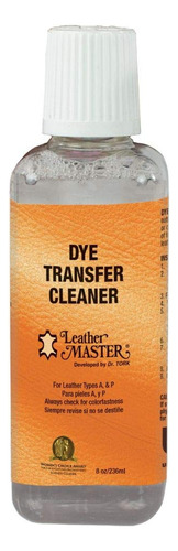 Leather Master Limpiador Transferencia Tinta Para Piel 8.45