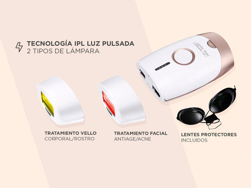 Depiladora Definitiva Laser Tratamiento Profesional Portable