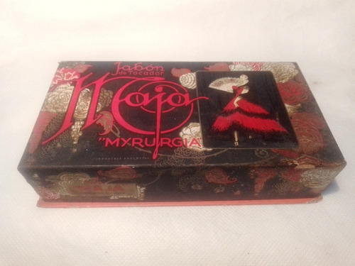 Caixa 3 Sabonetes Antigo Caja Myrurgia Espanhol (Usado)
